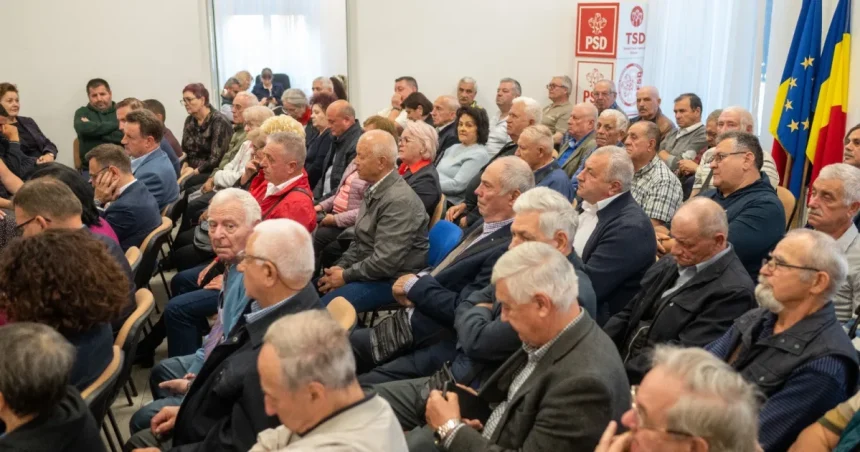 Organizația de pensionari a PSD Botoșani are un nou președinte. Cine este acesta