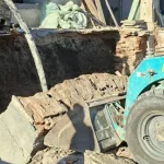 Un bărbat a murit după ce un zid s-a prăbușit peste el